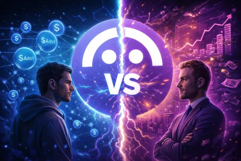 Image de l'article : Aave DAO vs Aave Labs : la polémique Illustration de l'article Aave DAO vs Aave Labs : la polémique