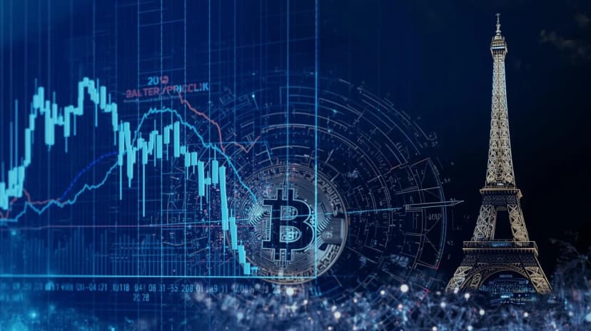 Image de l'article : Bitcoin en correction : -22% au T1 2026 que faire de votre portefeuille crypto ? Illustration de l'article Bitcoin en correction : -22% au T1 2026 que faire de votre portefeuille crypto ?
