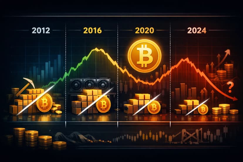 Image de l'article : Bitcoin halving : impact sur le prix et stratégie d'investissement Illustration de l'article Bitcoin halving : impact sur le prix et stratégie d'investissement
