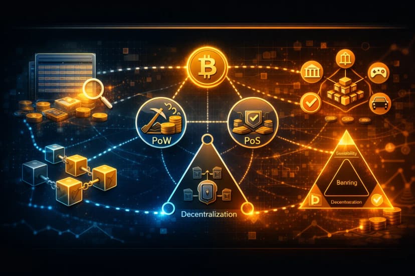 Image de l'article : La blockchain expliquee simplement : guide complet pour investisseurs en 2026 Illustration de l'article La blockchain expliquee simplement : guide complet pour investisseurs en 2026