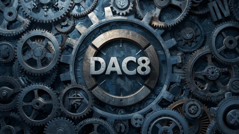 Image de l'article : Directive DAC8 : impact sur la confidentialite de vos crypto-actifs en 2025 Illustration de l'article Directive DAC8 : impact sur la confidentialite de vos crypto-actifs en 2025
