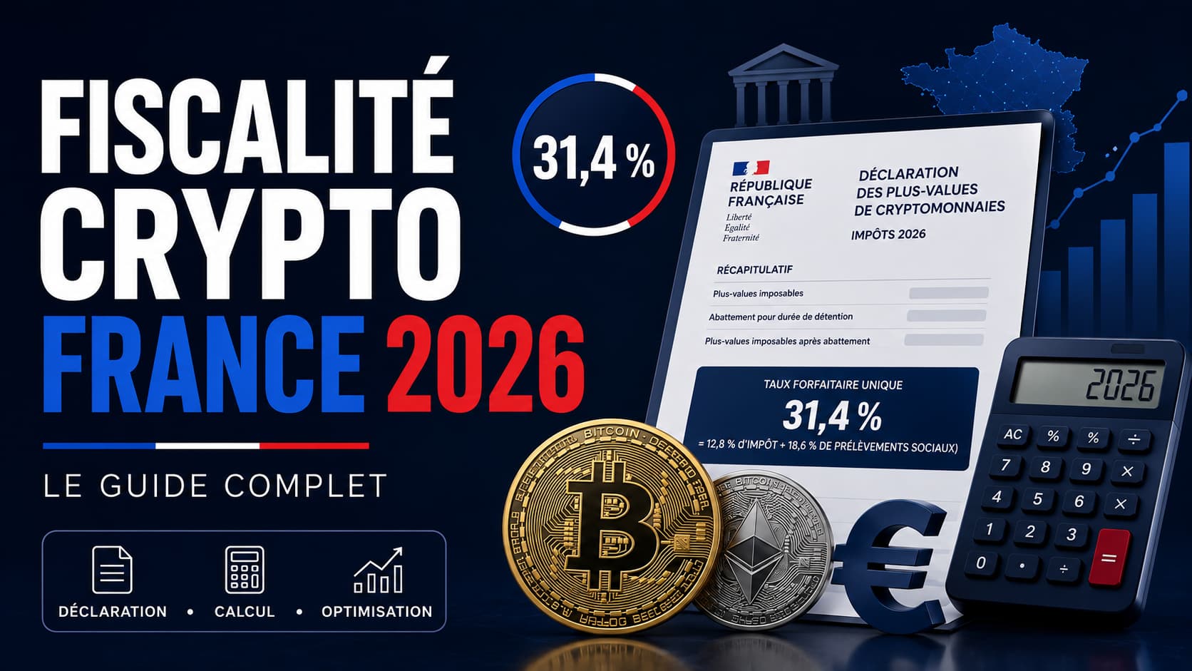Guide Pratique : fiscalité crypto France 2026