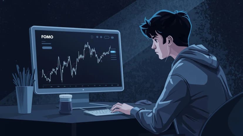 Image de l'article : FOMO en crypto : comment ne pas se faire piéger Illustration de l'article FOMO en crypto : comment ne pas se faire piéger