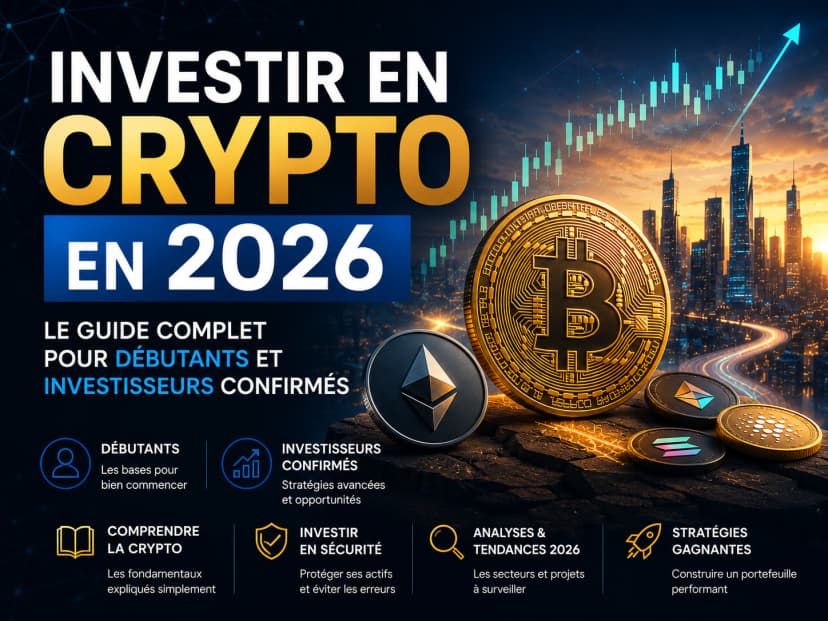 Investir en Crypto en 2026 : Le Guide Complet pour Débutants et Investisseurs Confirmés