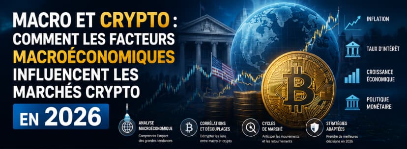 Macro et Crypto : Comment les Facteurs Macroéconomiques Influencent les Marchés Crypto en 2026