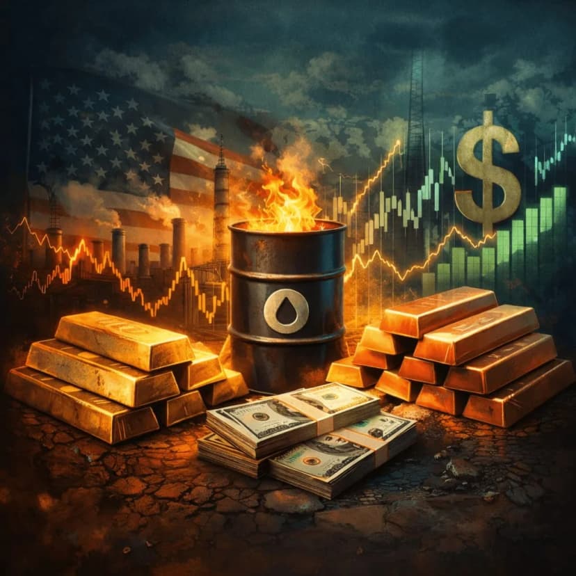 Image de l'article : Métaux, énergie, dollar : ce que le marché est en train de nous dire (et pourquoi ça compte en 2026) Illustration de l'article Métaux, énergie, dollar : ce que le marché est en train de nous dire (et pourquoi ça compte en 2026)